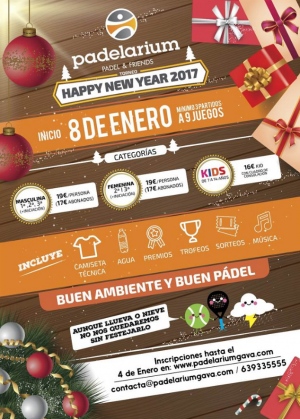Torneo Happy New Year 2017 Padelarium Torneo Happy New Year 2017 Padelarium