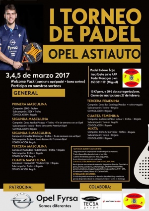 I Torneo Opel Astiauto