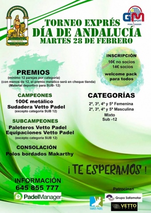 Torneo Expres Día de Andalucía