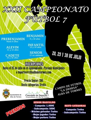 XXII Campeonato de Fútbol 7 de Alba de Tormes Senior Masculino