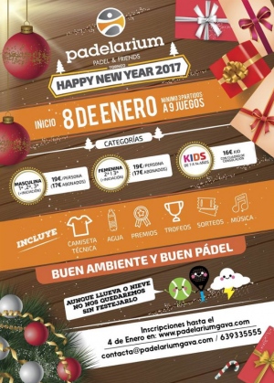 Torneo Happy New Year 2017 Padelarium