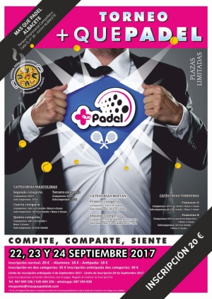 Torneo de Mas Que Padel Albacete