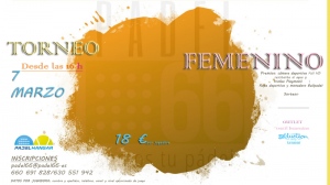 Torneo Femenino Pádel66 - Femenina
